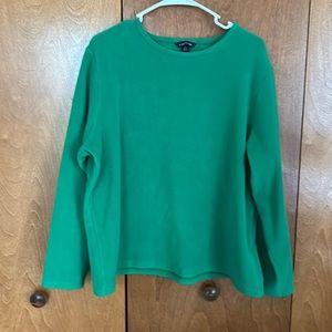 LandsEnd fleece sweatshirt XL
